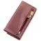 Кошелек женский KARYA 17258 кожаный Сливовый