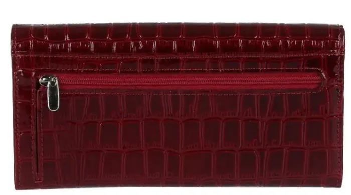 Кошелек женский KARYA 17265 кожаный Бордовый