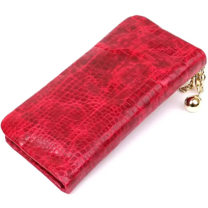 Кошелек женский кожаный Guxilai 18964 Красный