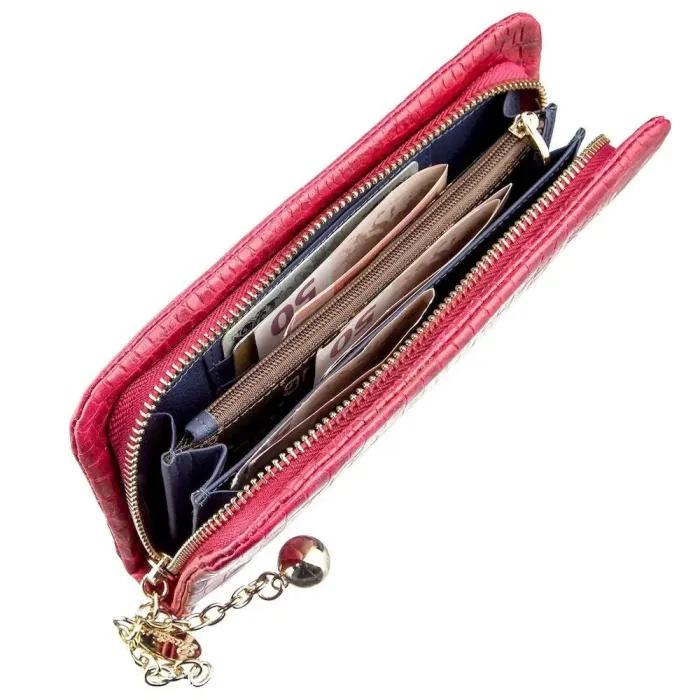 Кошелек женский кожаный Guxilai 18964 Красный