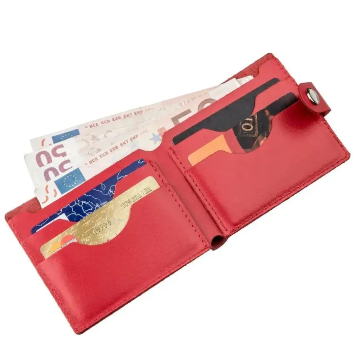 Кошелек женский кожаный SHVIGEL 16215 Красный