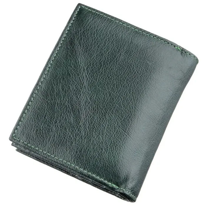 Шкіряний гаманець ST Leather 18958 Зелений