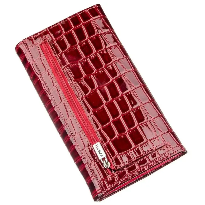 Гаманець жіночий лаковий KARYA 17401 Червоний