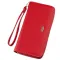 Кошелек женский на одну молнию из экокожи флотар KIVI 19015 Красный
