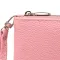 Кошелек женский на одну молнию из экокожи флотар KIVI 19016 Розовый
