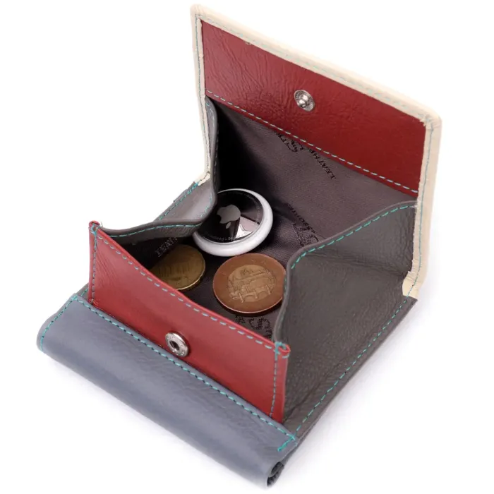 Гаманець жіночий з оригінальною монетницею з натуральної шкіри ST Leather 19507