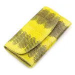 Гаманець жіночий SEA SNAKE LEATHER 18277 із натуральної шкіри морської змії Жовтий