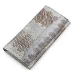 Гаманець жіночий SEA SNAKE LEATHER 18279 із натуральної шкіри морської змії Сірий