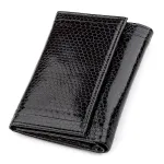 Гаманець жіночий SEA SNAKE LEATHER 18282 із натуральної шкіри морської змії Чорний