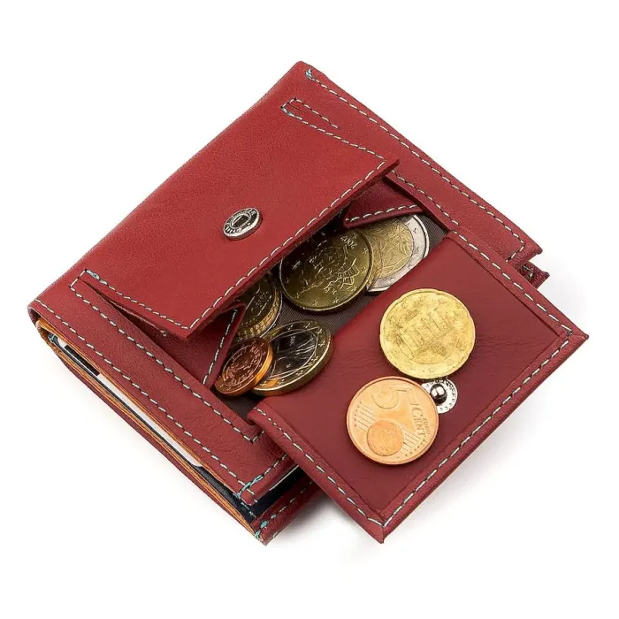 Кошелек женский ST Leather 18338 (SB430) из натуральной кожи Бордовый