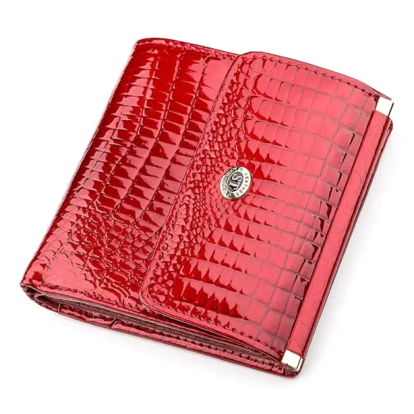 Гаманець жіночий ST Leather 18355 (S1101A) дуже красивий Червоний