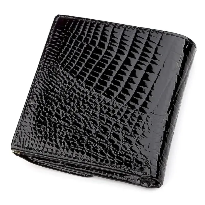 Кошелек женский ST Leather 18357 (S1101A) компактный Черный