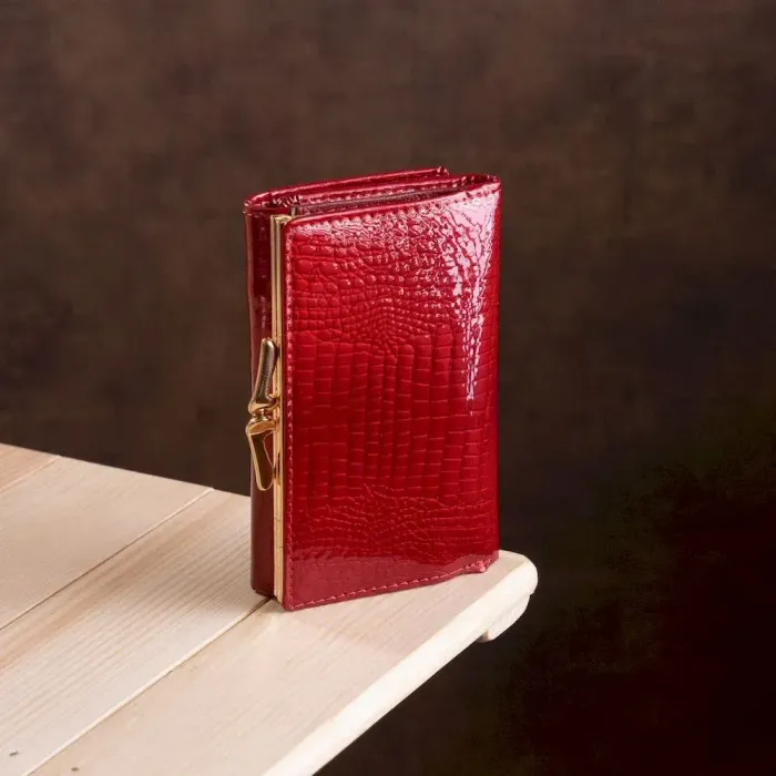 Гаманець жіночий ST Leather 18374 (S1201A) дуже красивий Червоний