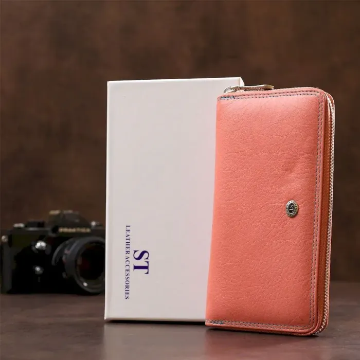 Кошелек женский ST Leather 18378 (SB71) летний Розовый