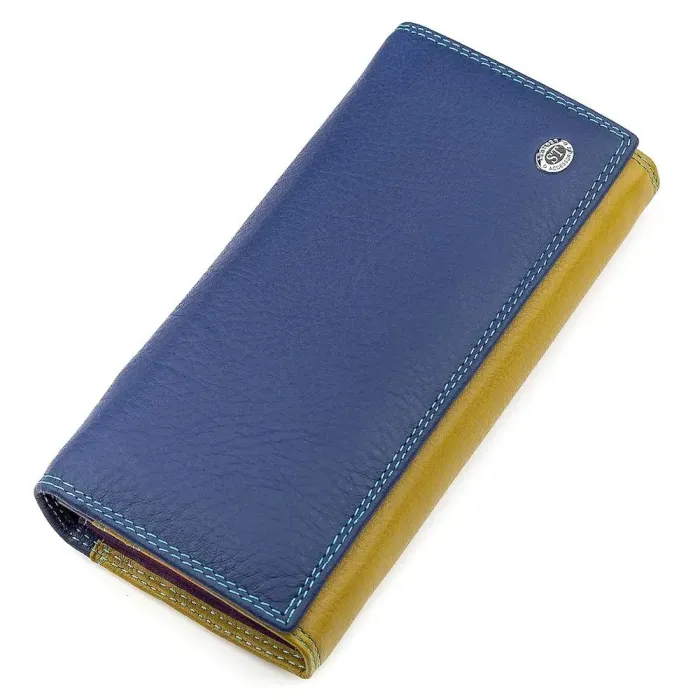 Кошелек женский ST Leather 18385 (SB237) красочный Синий