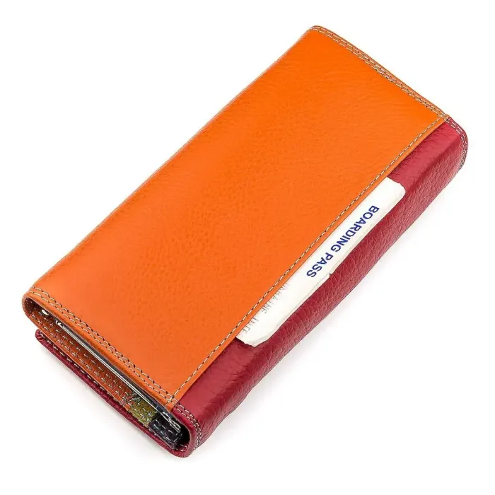 Кошелек женский ST Leather 18386 (SB237) кожа Красный