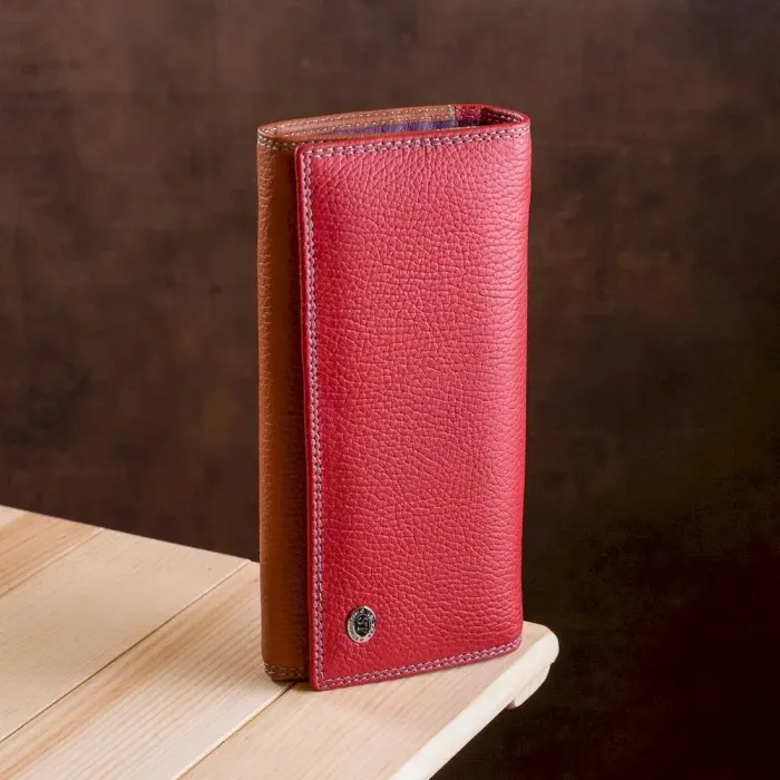 Кошелек женский ST Leather 18386 (SB237) кожа Красный
