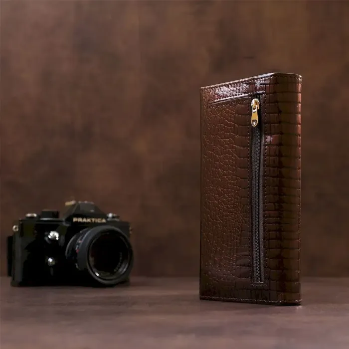 Кошелек женский ST Leather 18391 (S2001A) кожаный Коричневый