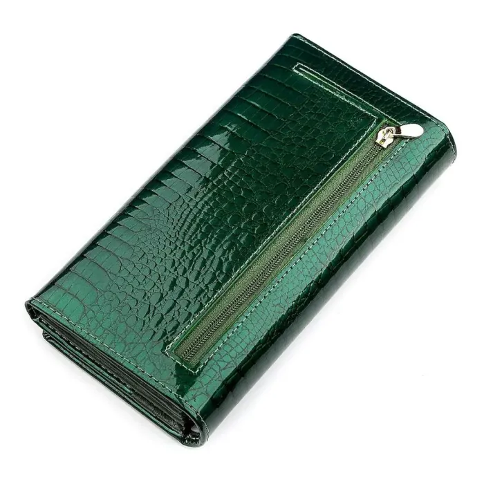 Гаманець жіночий ST Leather 18393 (S2001A) оригінальний Зелений