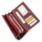 Гаманець жіночий ST Leather 18401 (ST1518) із натуральної шкіри Бордовий