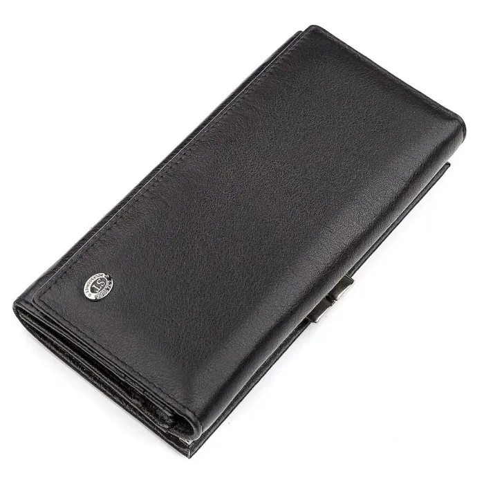 Кошелек женский ST Leather 18404 (ST1518) классический Черный