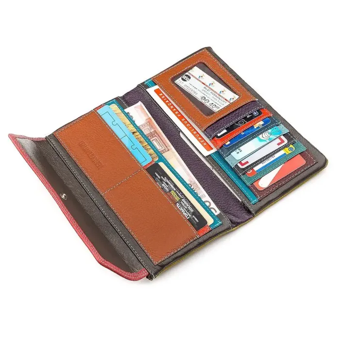 Гаманець жіночий ST Leather 18407 (SB42-2) місткий Рожевий