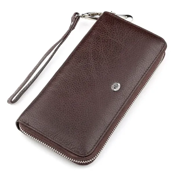 Гаманець жіночий ST Leather 18418 (ST45-2) шкіра Коричневий