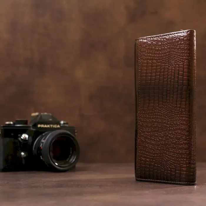 Гаманець жіночий ST Leather 18424 (S6001A) із натуральної шкіри Коричневий