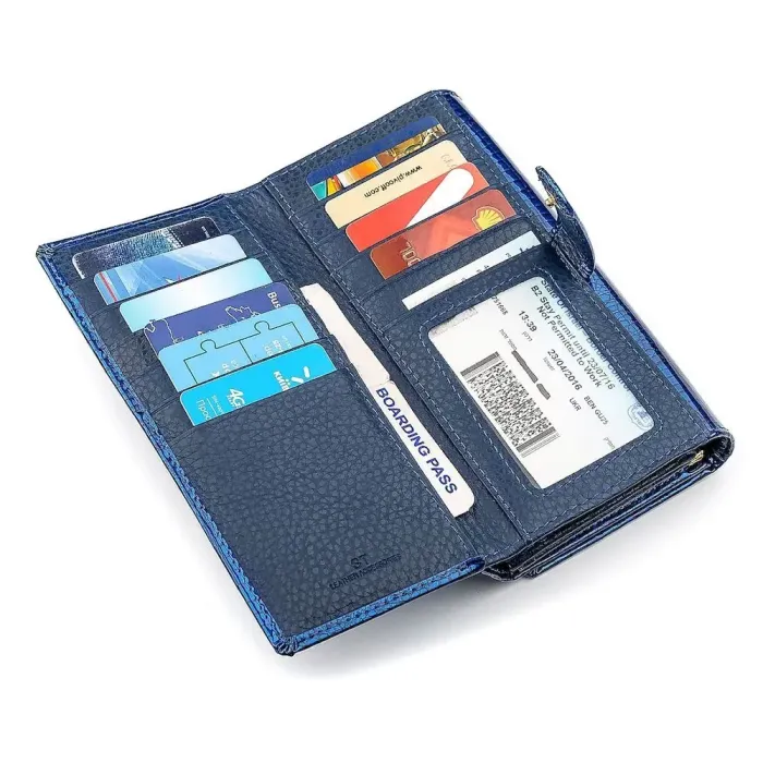 Гаманець жіночий ST Leather 18432 (S9001A) синій