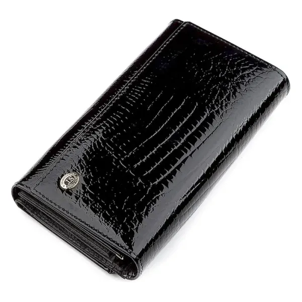 Гаманець жіночий ST Leather 18433 (S9001A) надійний Чорний