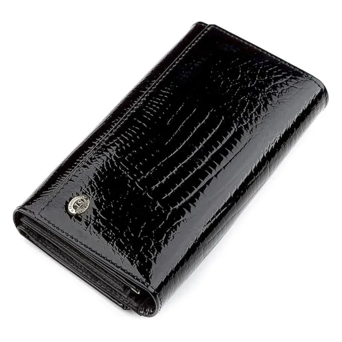 Гаманець жіночий ST Leather 18433 (S9001A) надійний Чорний