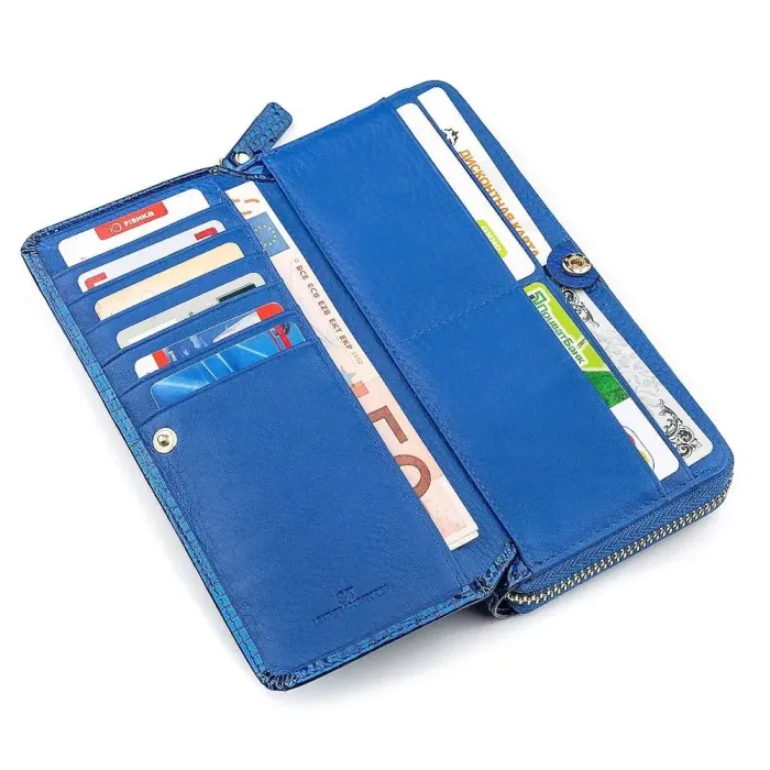 Гаманець жіночий ST Leather 18435 (S7001A) синій