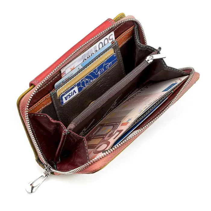 Гаманець жіночий ST Leather 18439 (SB55-5) шкіра Рожевий