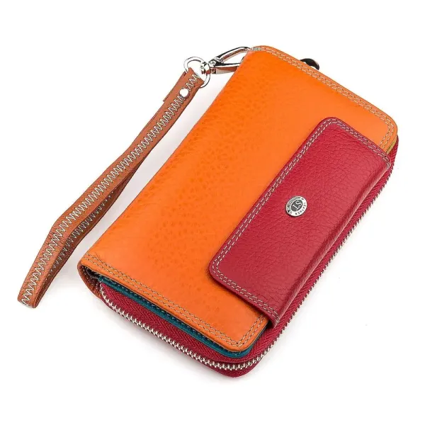 Гаманець жіночий ST Leather 18441 (SB55-5) місткий Червоний