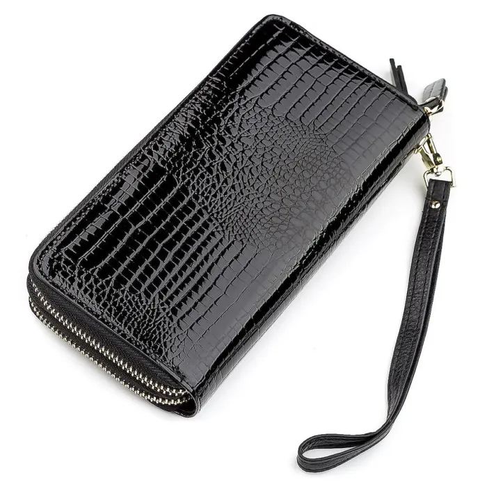 Гаманець жіночий ST Leather 18448 (S5001A) шкіряний Чорний