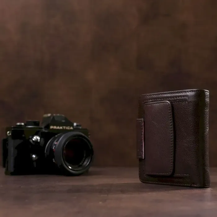 Кошелек женский ST Leather 18498 (ST415) строгий Коричневый