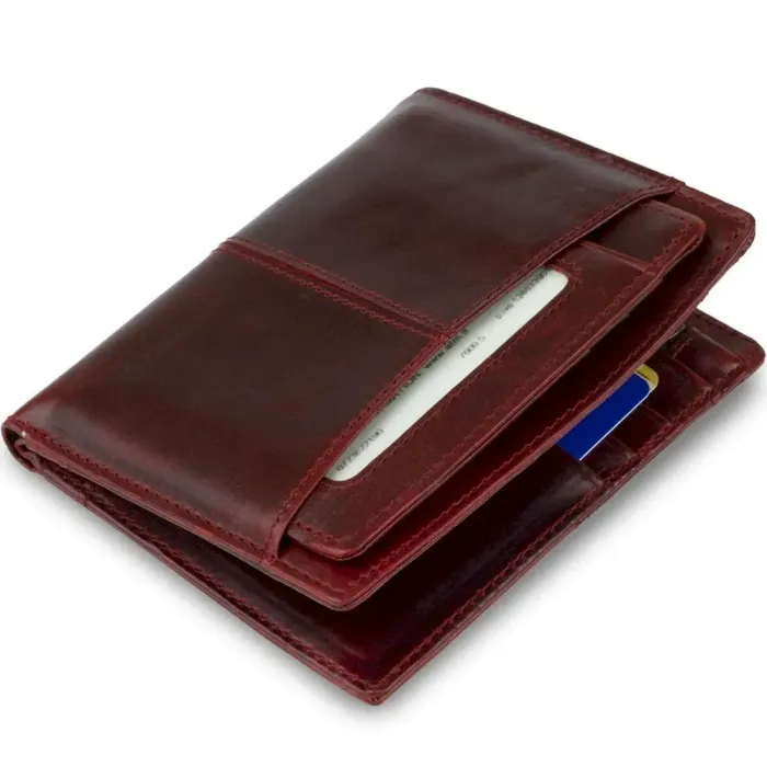 Кошелек женский Vintage 14922 Бордовый