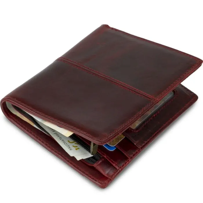 Кошелек женский Vintage 14922 Бордовый