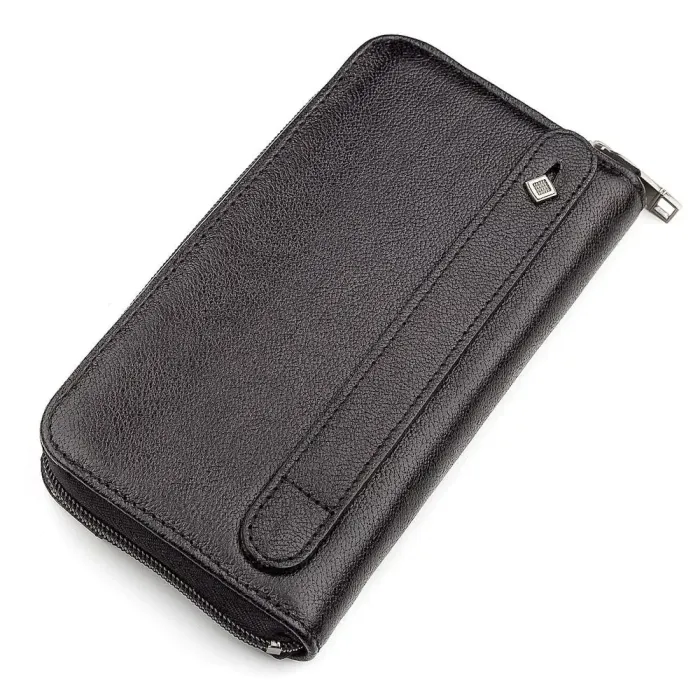 Портмоне чоловіче SHVIGEL 13932 Чорне