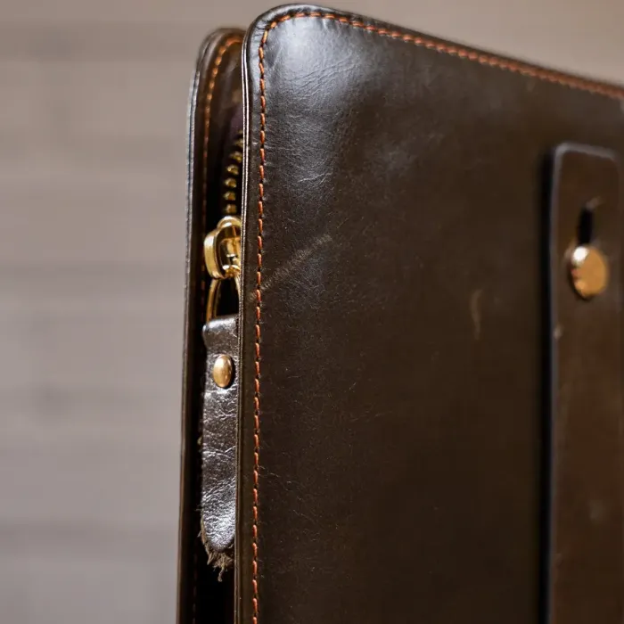 Шкіряна чоловіча барсетка Vintage 14193