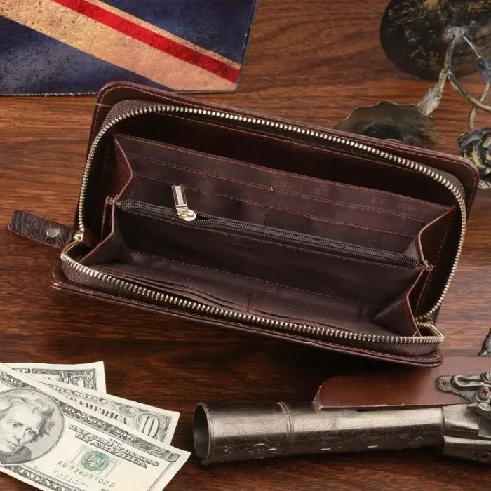 Шкіряна чоловіча барсетка Vintage 14193