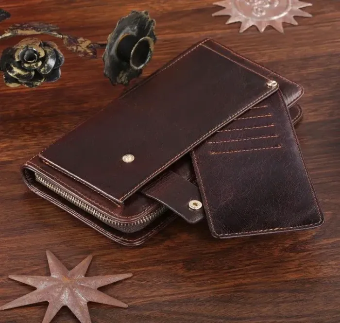 Шкіряна чоловіча барсетка Vintage 14193