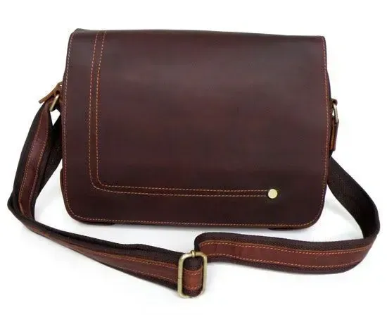 Сумка чоловіча Vintage 14079 Коричнева
