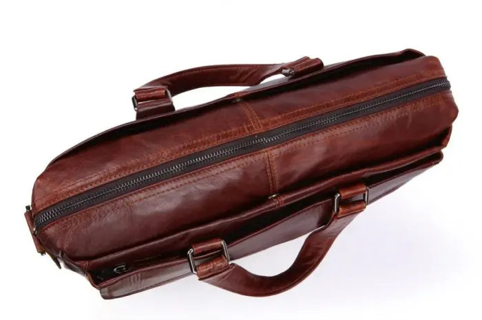Сумка чоловіча Vintage 14125 Коричнева