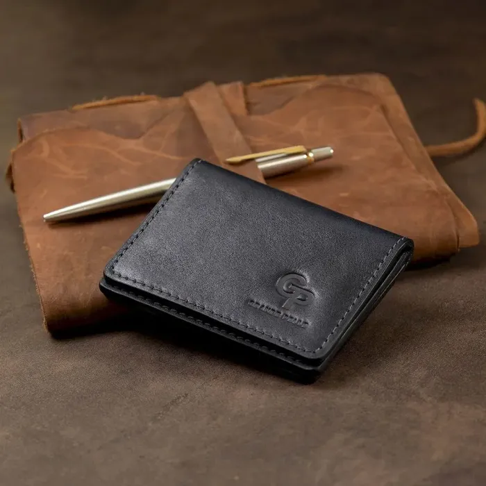 Шкіряна обкладинка для прав GRANDE PELLE 11539 Синій