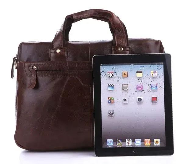 Сумка чоловіча Vintage 14114 Коричнева