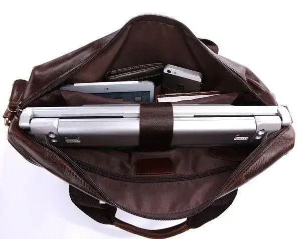 Сумка чоловіча Vintage 14114 Коричнева