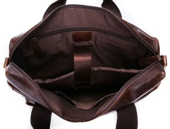 Сумка чоловіча Vintage 14114 Коричнева