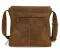 Сумка чоловіча Vintage 14082 із вінтажної шкіри Коричнева