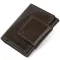 Шкіряна візитниця GRANDE PELLE 11410 Темно-коричневий